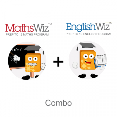 Maths Wiz & English Wiz eLearning Programs Combo
